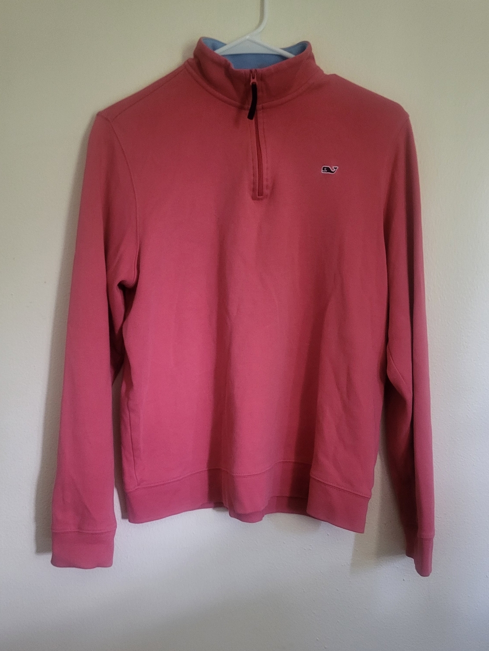 Vineyard Vines Women's Quarter-Zip Pullover Sweater - Coral Pink